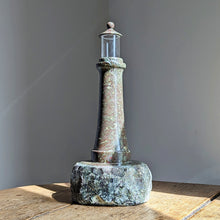 Load image into Gallery viewer, Cornish Serpentine Lighthouse Lamp