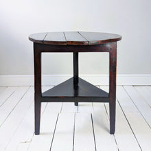 Load image into Gallery viewer, English Cherrywood Cricket Table