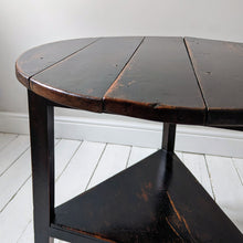 Load image into Gallery viewer, English Cherrywood Cricket Table