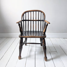 Load image into Gallery viewer, English Low Stick-Back Windsor Armchair