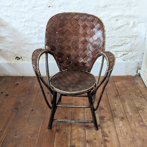 Le Corbusier Rattan Armchair