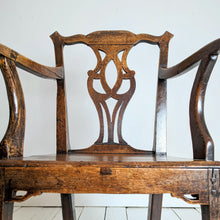 Load image into Gallery viewer, Welsh Country Chippendale Armchair

