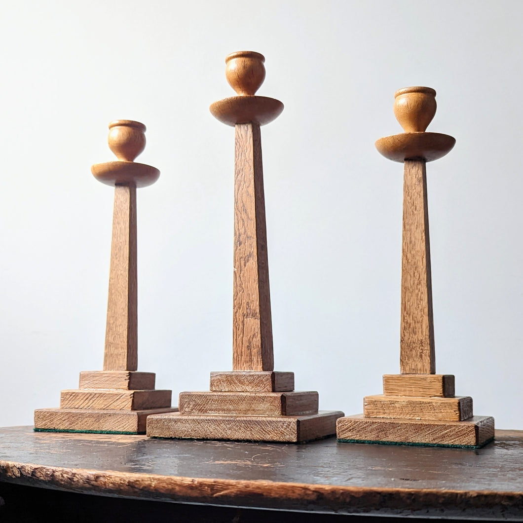 Cotswolds School Style Candlesticks