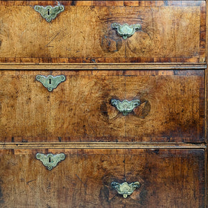 George II Walnut Chest of Drawers