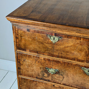 George II Walnut Chest of Drawers