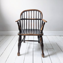Load image into Gallery viewer, English Low Stick-Back Windsor Armchair
